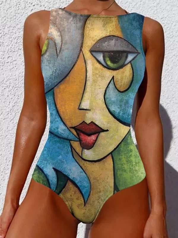 Fashion Sexy Printed Swimsuit