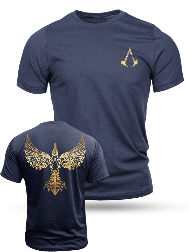 Assassin's Creed Valhalla Duplex Printing Cotton T-Shirt