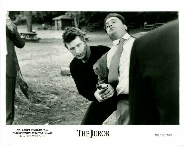 Alec Baldwin The Juror Original Press 8X10 Photo Poster painting