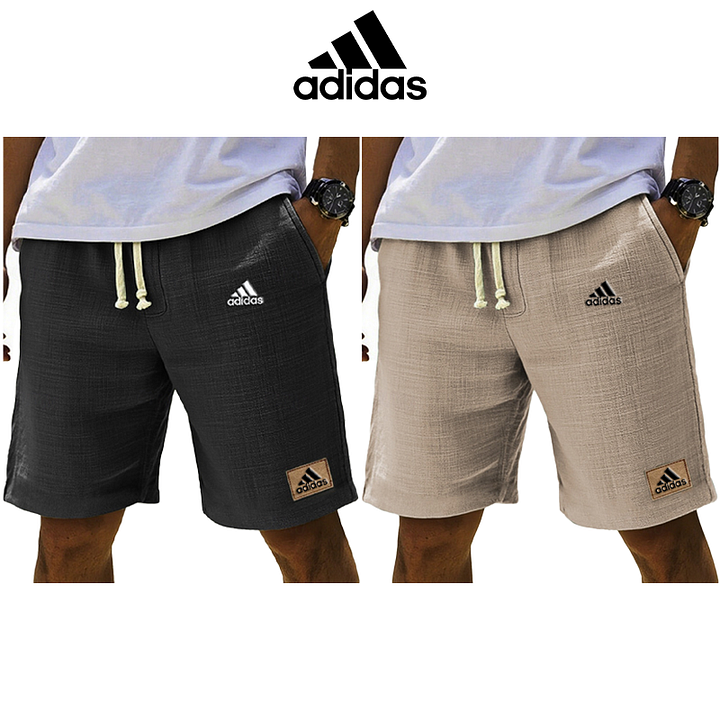 Nové letní prodyšné sportovní kalhoty Adidas® (balení po 2 kusech)