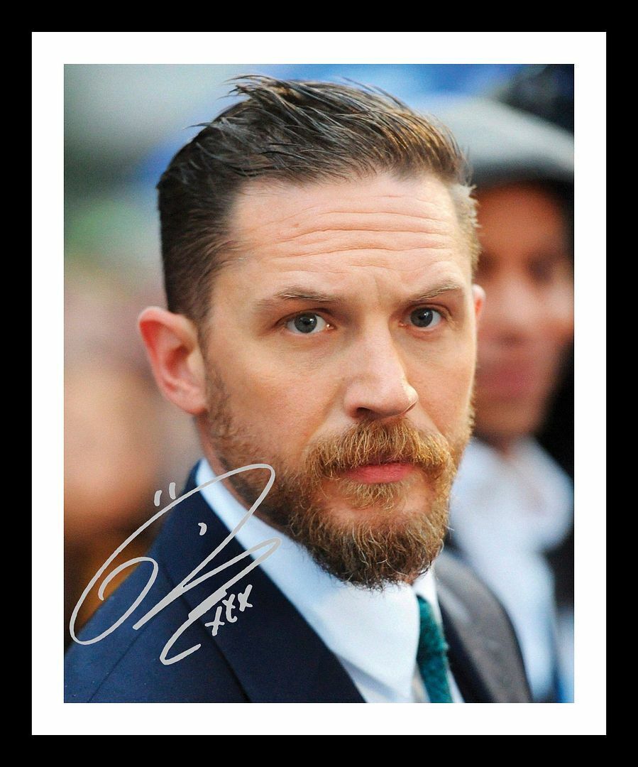 Tom Hardy Autograph Signed & Framed Photo Poster painting 1