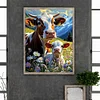 Diamond Painting-DIY Full Round Drill Cow