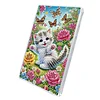 2pcs DIY 5d Diamond Painting Acryl Schmuckschatulle Kit Geschenk f&uuml;r Erwachsene (Katze)