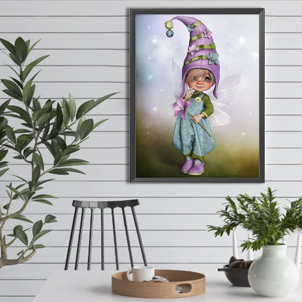 Diamond Painting - Full Round Drill - Elf Doll(Canvas|30*40cm)