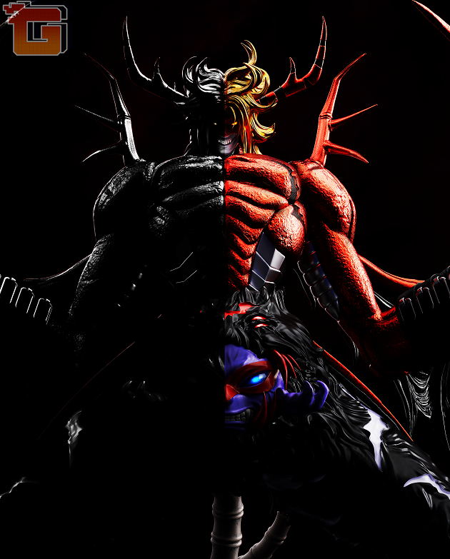 PRE-ORDER Three Go Studio - Digimon Venom Vamdemon 1/4 & 1/8 Statue(GK)-
