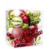 65PCS Colorful Christmas Tree Hanging Decor Balls