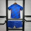 2024 Kids Croatia Soccer Jersey Away