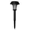 Solar-powered Solar Dual-Mode Garden Zapper IPX4 Waterproof Outdoor Garden Insect Killer Lamp Mosquito Repellent Zappers for Moths Gnats Flies Small Flying Insect Gnat