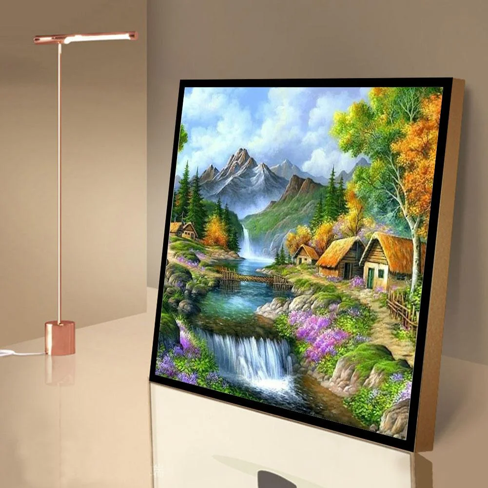 Diamond Painting - Full Round Drill - House(30*30cm)