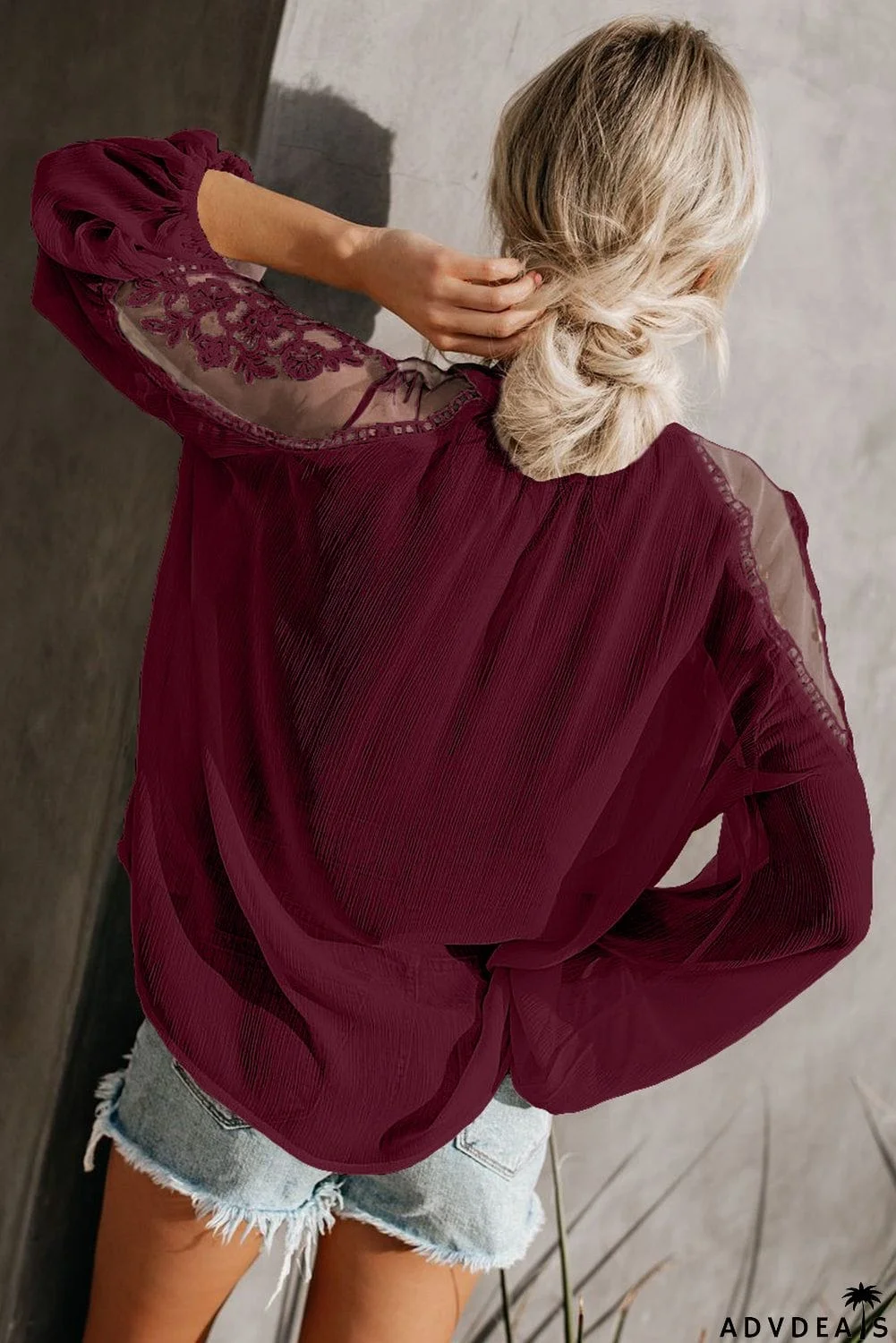 Formal Invitation Lace Blouse