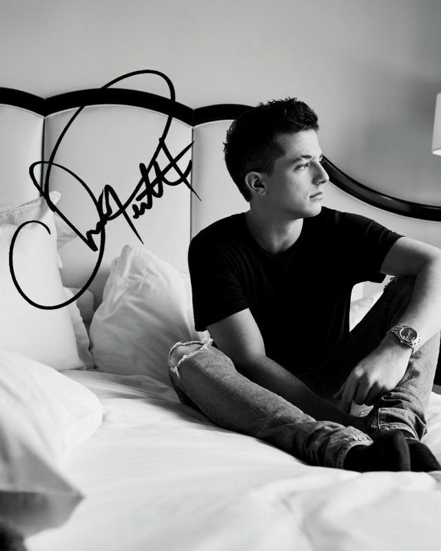 Charlie Puth Autograph Signed Photo Poster painting Print