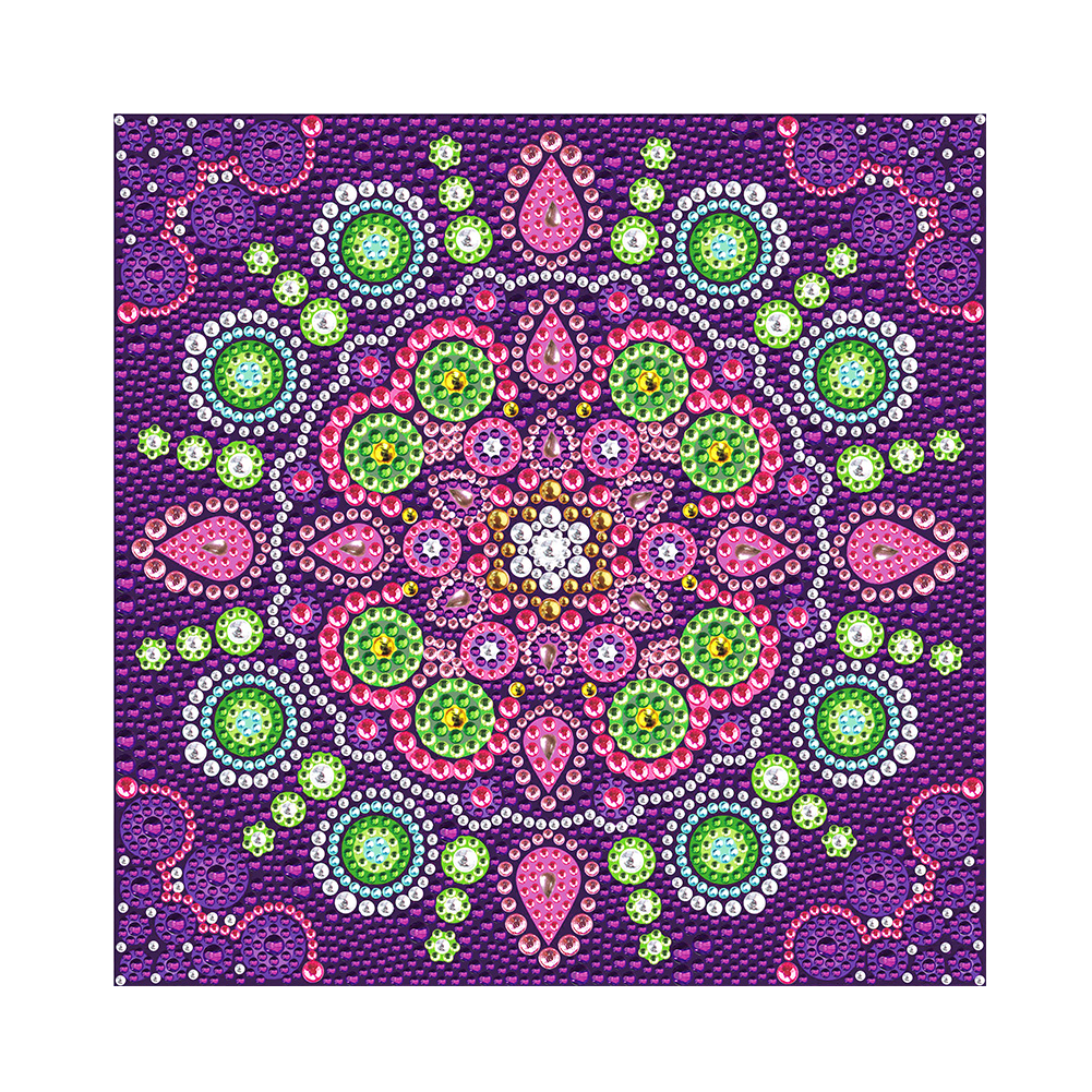 

Mandala - Crystal Special Shaped Diamond Painting - 30*30CM, 501 Original