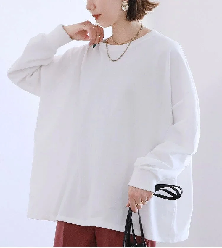 Casual Cotton Long Sleeve Sweatshirt