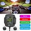 Motorcycle TPMS with QC 3.0 Motorbike Tire Pressure Monitoring System USB Output