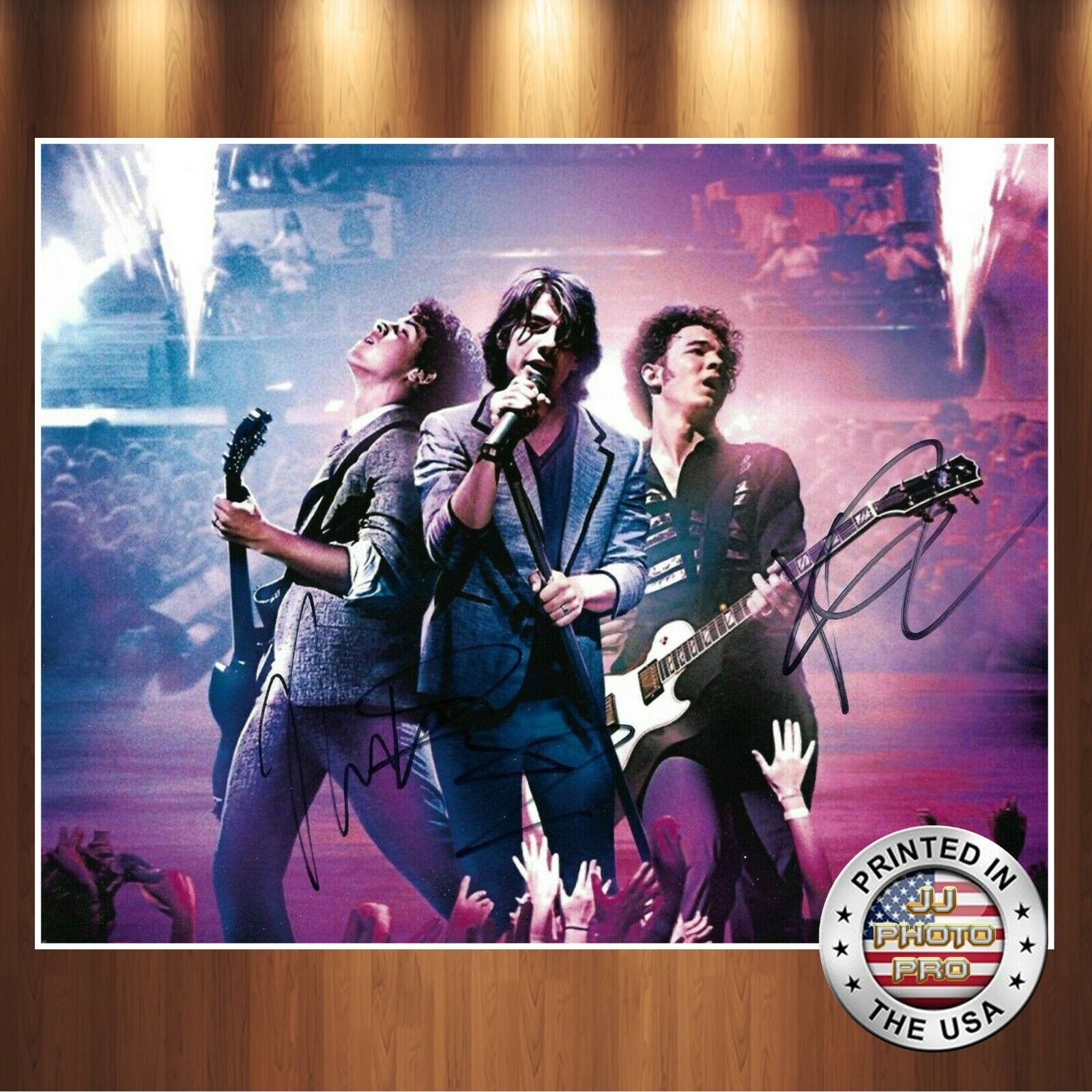 Jonas Brothers Autographed Signed 8x10 Photo Poster painting REPRINT