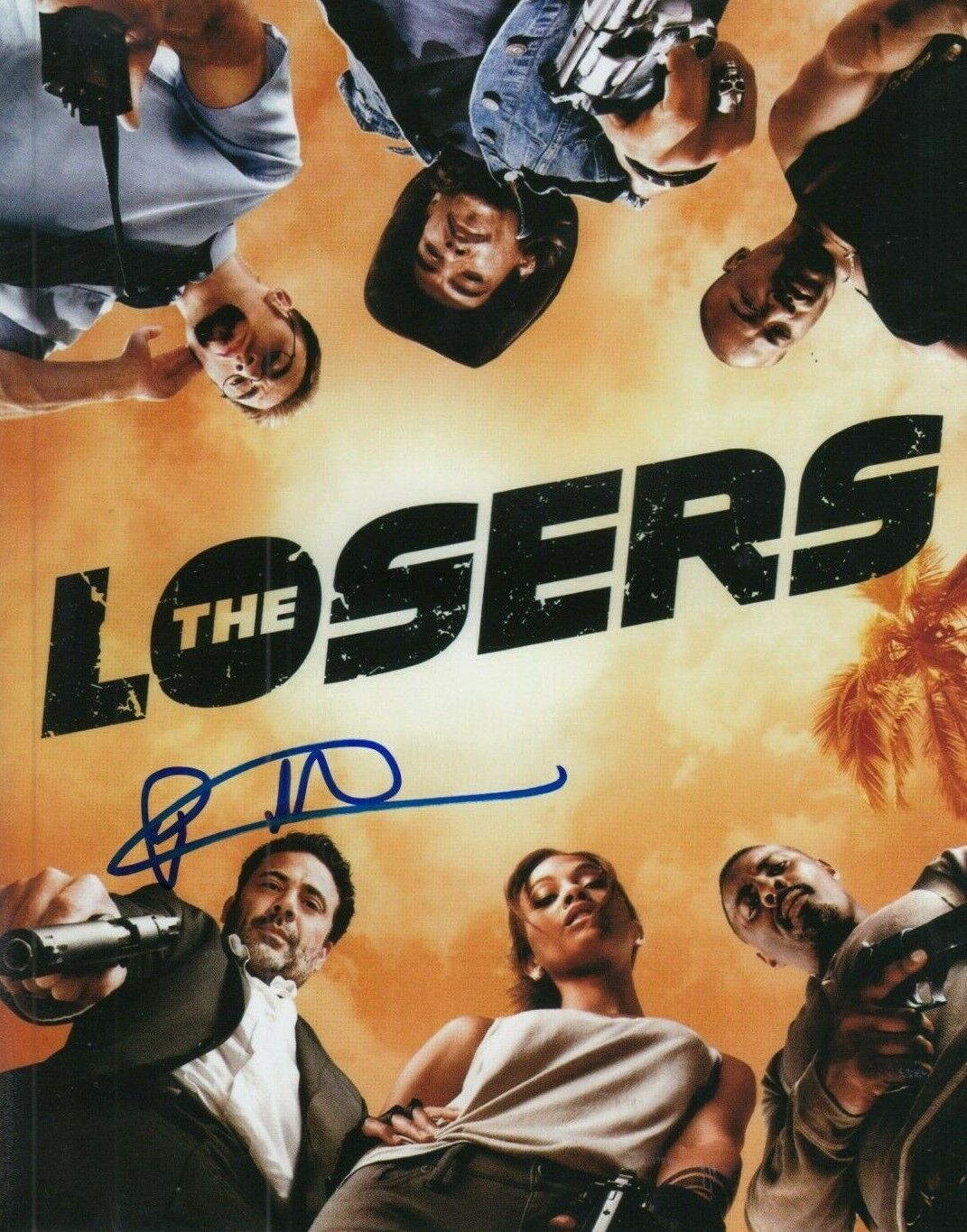 PETER MACDISSI signed (THE LOSERS) MOVIE autograph 8X10 Photo Poster painting *Vikram* W/COA #2