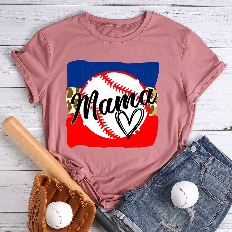 Baseball mama T-Shirt Tee -598301
