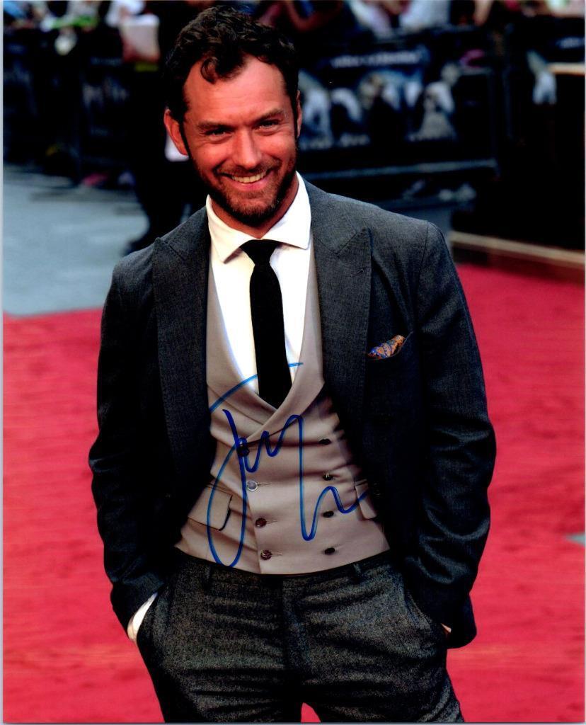 Jude Law 8x10 autographed Photo Poster painting signed Picture amazing and COA