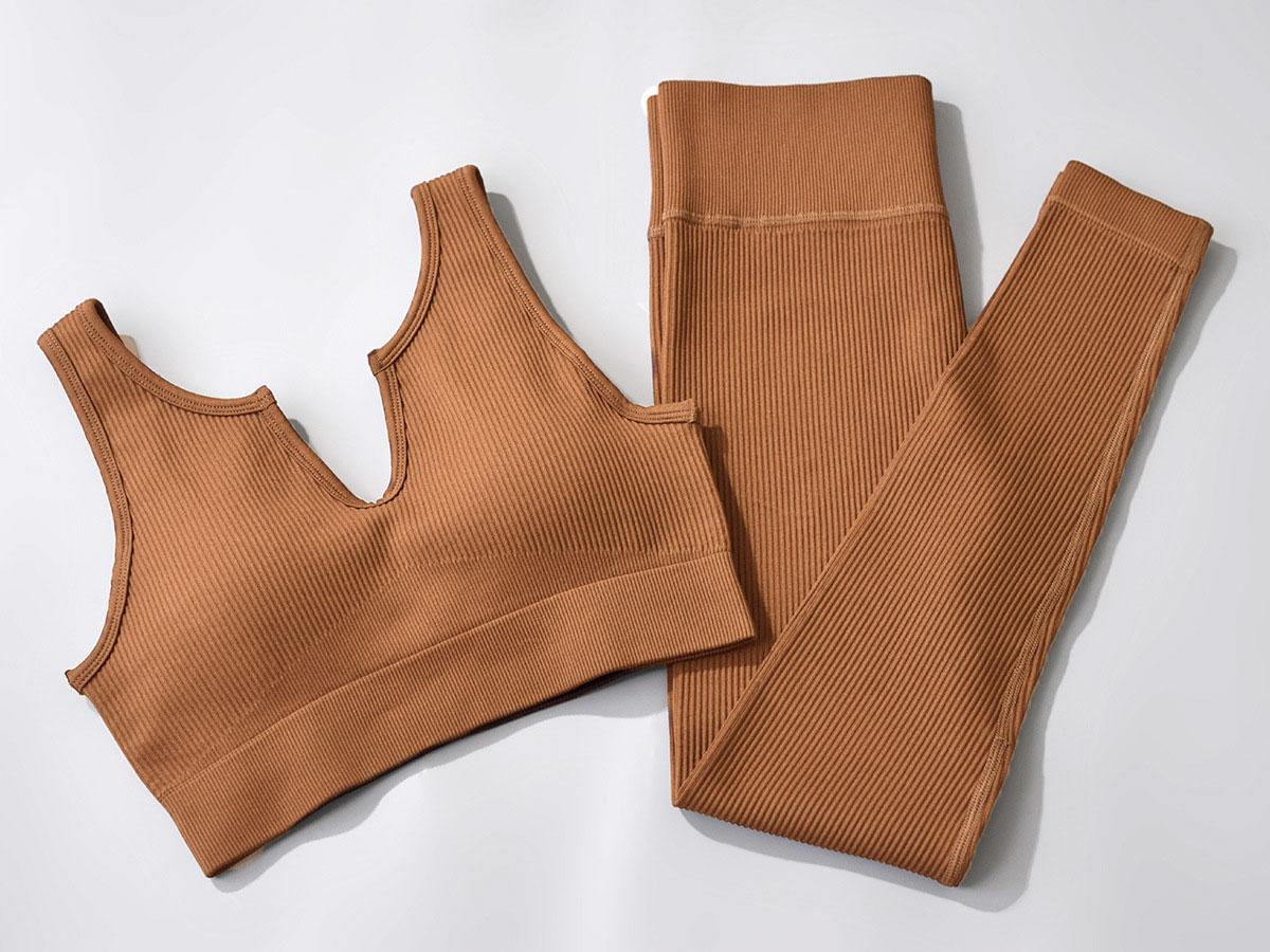 Sports bra and leggings set cheap