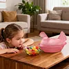 Vintage Hen on Nest Dish with Lid Plastic Chicken-Shaped Candy Dish Tabletop Dessert Plate Snack Bowl for Snacks Dessert Cookies Home Kitchen Office Tabletop Decor
