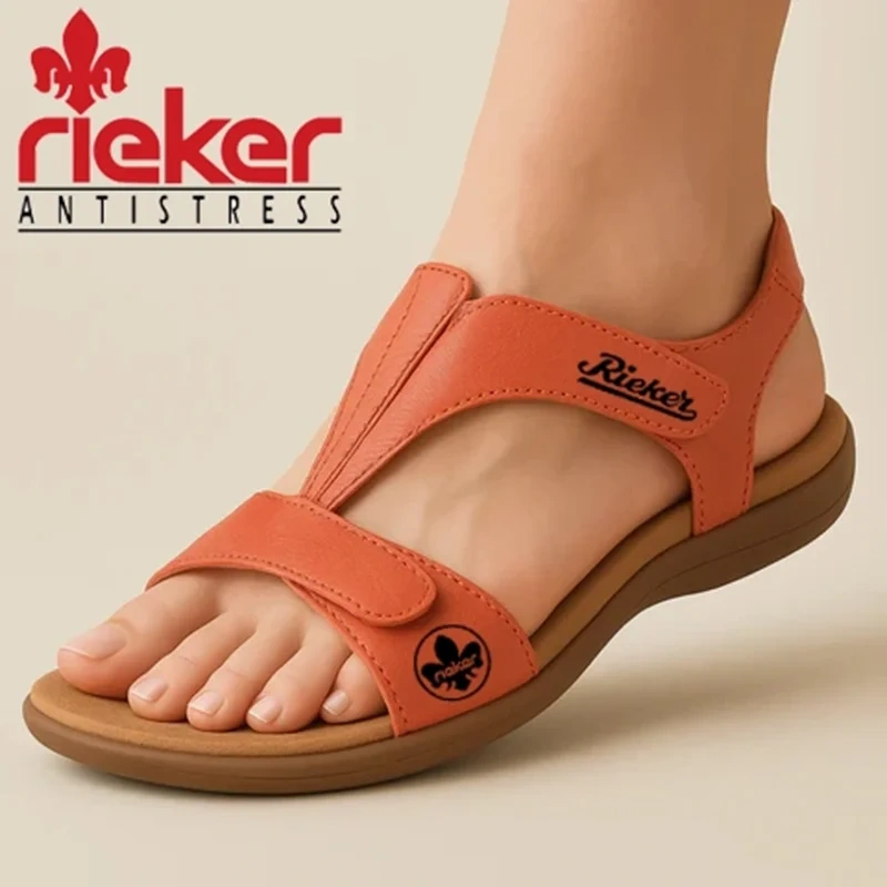 RIEKER®bőr szandálok