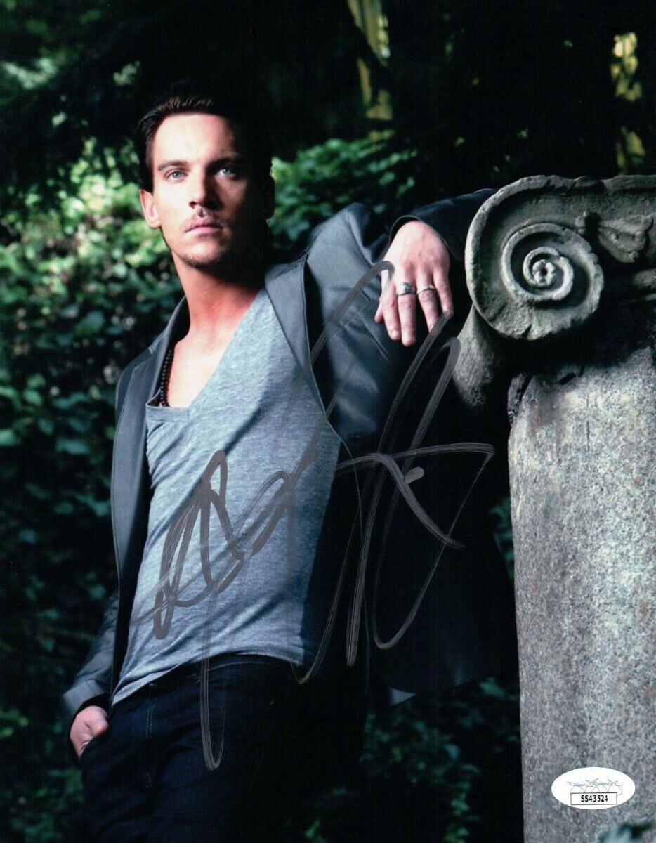 Jonathan Rhys Meyers Signed Autographed 8X10 Photo Poster painting Pose Outside JSA SS43524