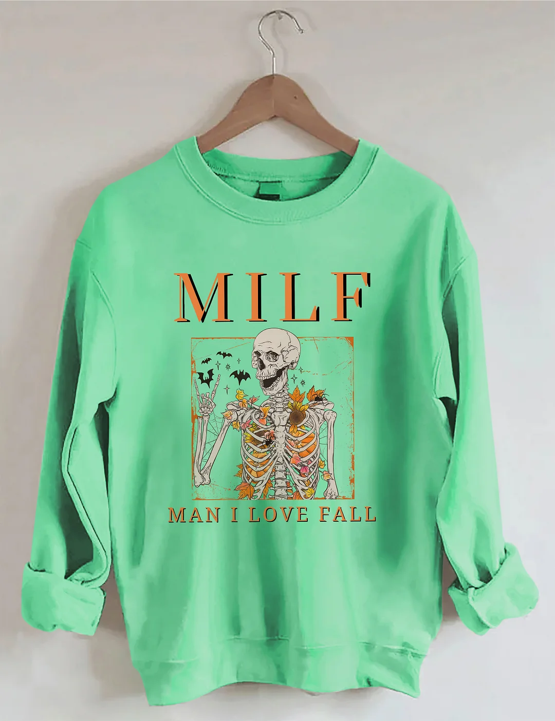 Skeleton Crewneck Sweatshirt