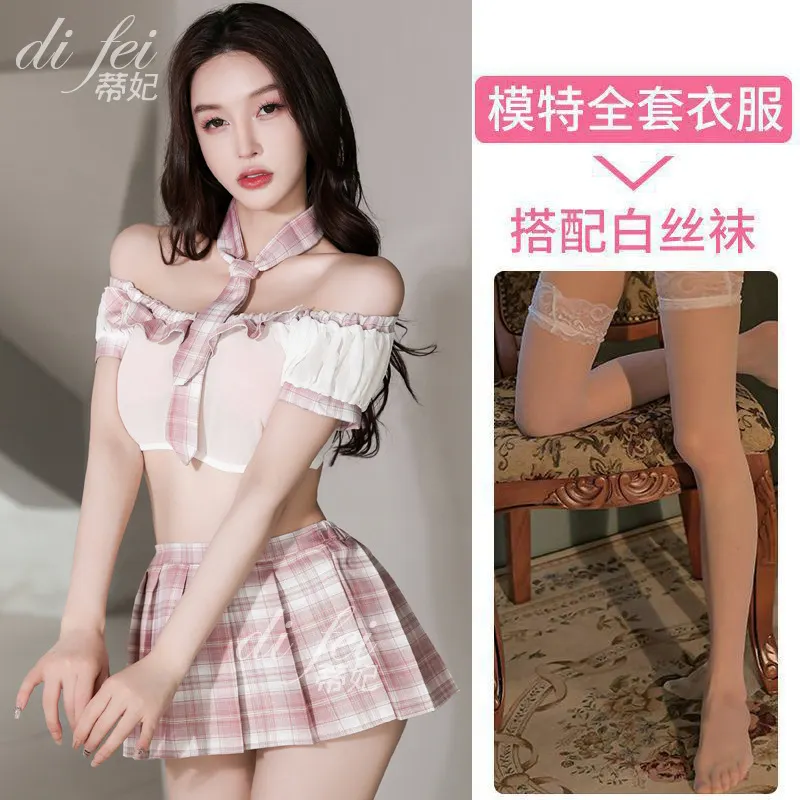 Churchf Night Swearing Underwear Pajamas Free From Female Students Wearing JK Uniform Sailors Seduced Hot Characters To Dress Up Pure Desire