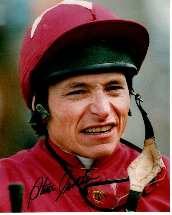 STEVE CAUTHEN signed autographed Photo Poster painting AFFIRMED HORSE JOCKEY