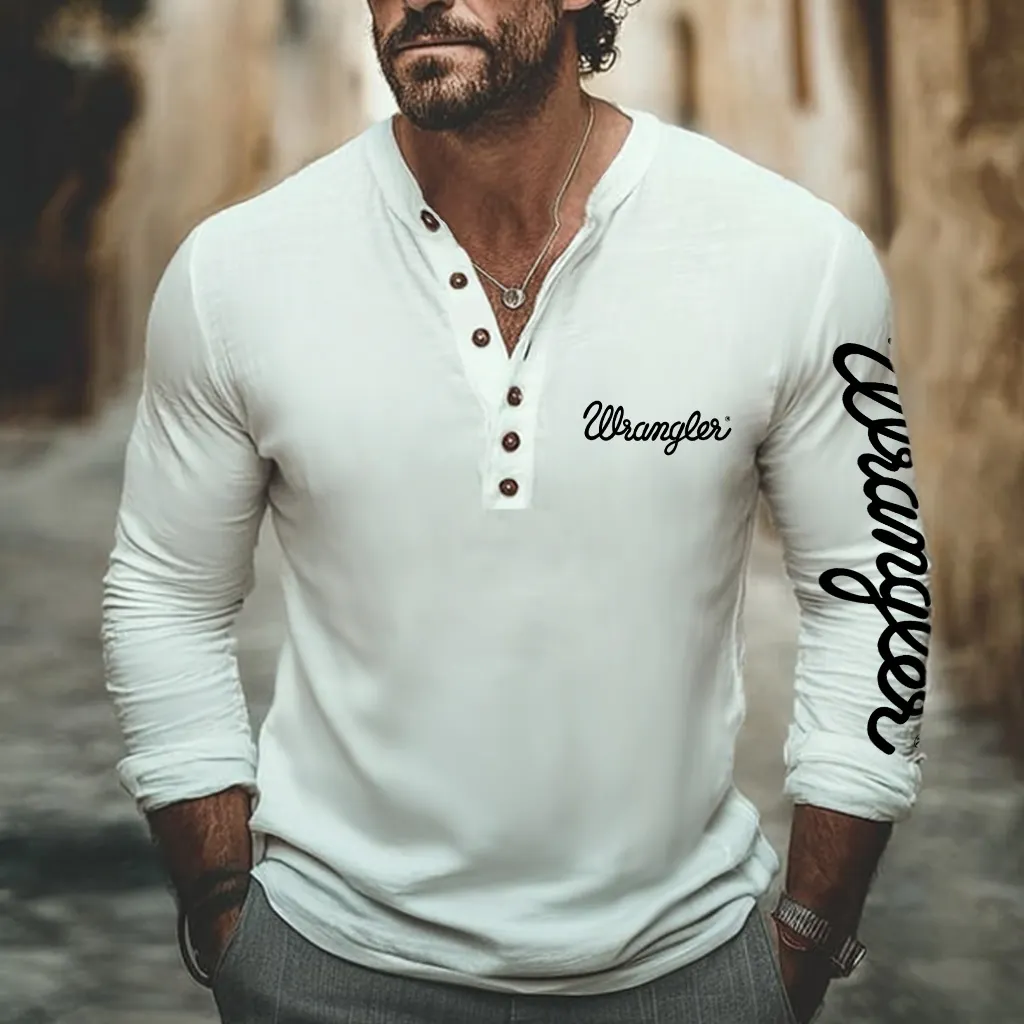 Stylish Henley Shirt For Men