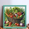 (Multi-Style) Harvest Basket-11CT Stamped Cross Stitch 40*40cm/15.75*15.75in