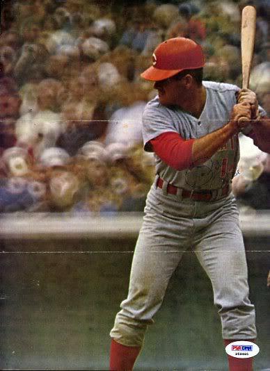 Pete Rose 1960`s Signed Psa/dna 8x10 Photo Poster painting Autograph