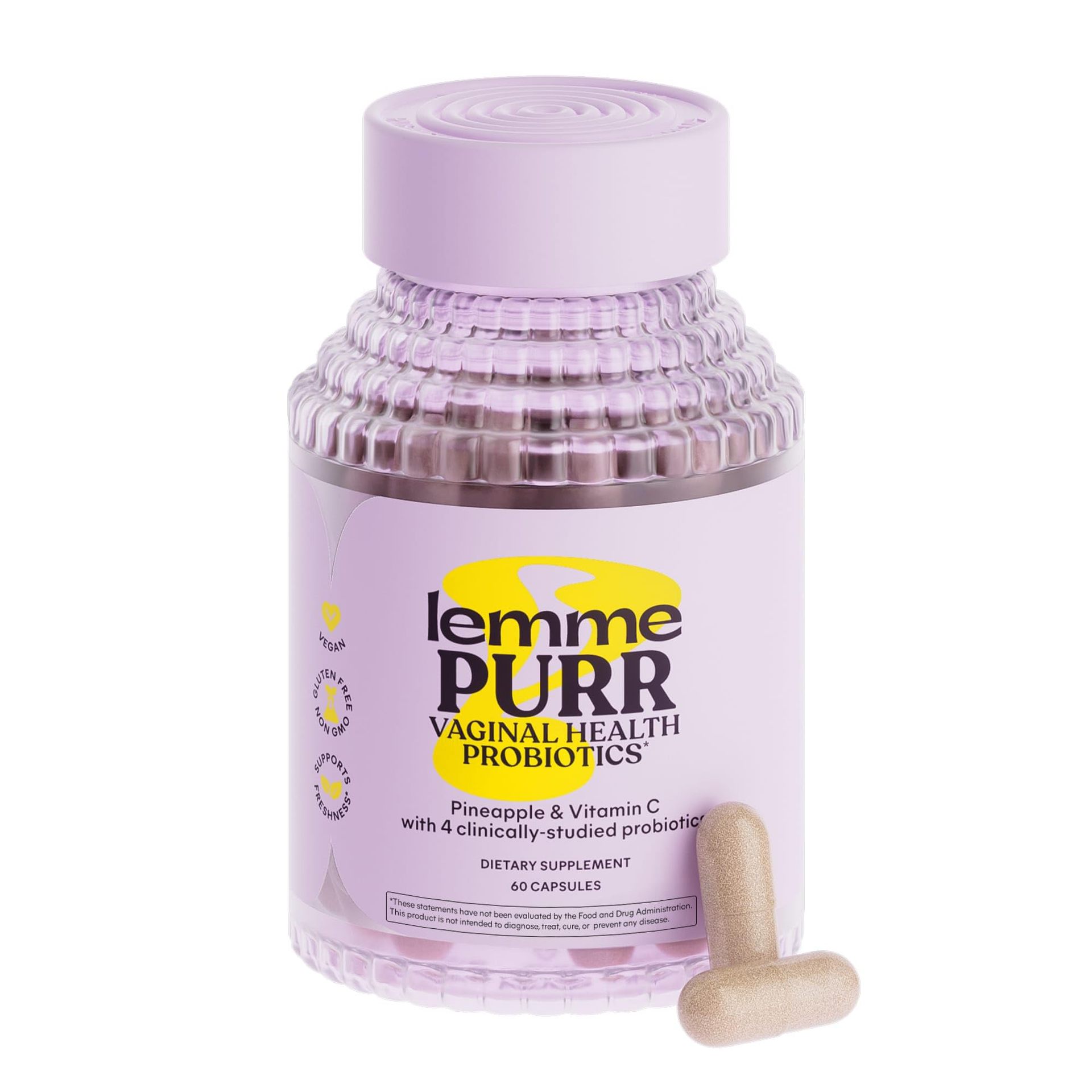 Pineapple Probiotic Gummies for Vaginal Health