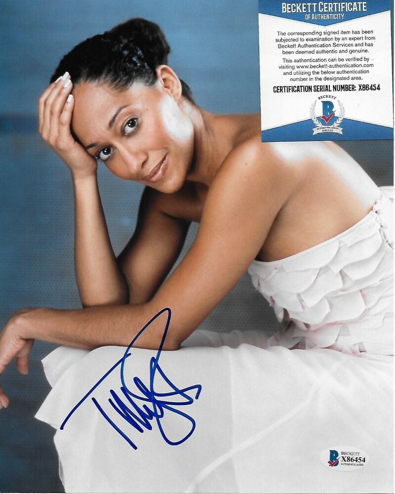 Tracee Ellis Ross Girlfriends Original Signed 8X10 Photo Poster painting w/Beckett