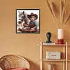 Diamond Painting-DIY Full Round Drill Cowboy Baby