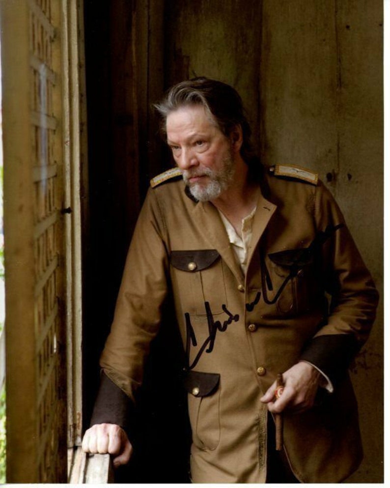 Chris cooper signed autographed amigo colonel hardacre 8x10 Photo Poster painting