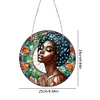 >SALE<Suncatcher Diamond Painting Hanging Pendant Home Windows Decor (Black Girl)