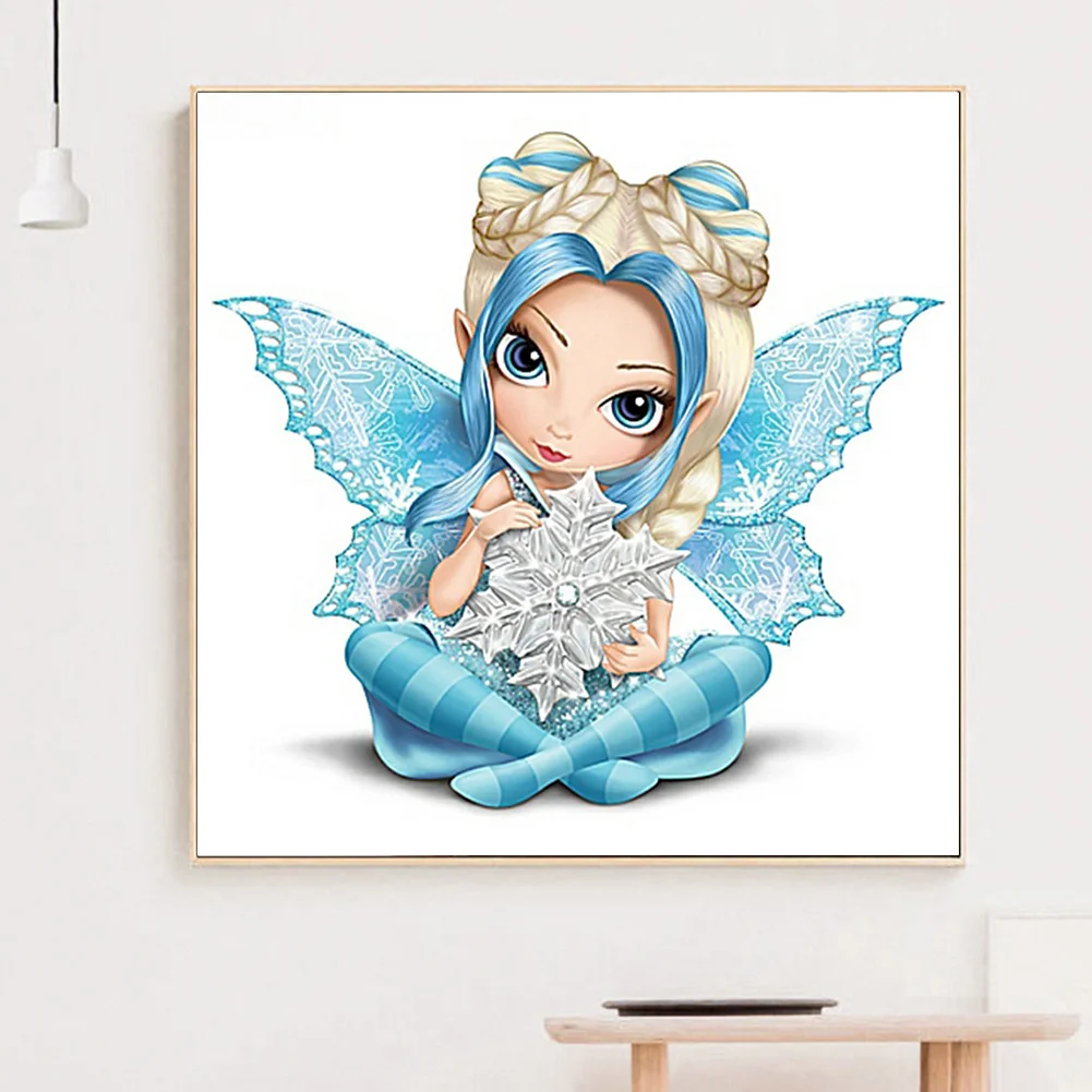 Full Round Diamond Painting 40*40cm - Big Eyes Doll