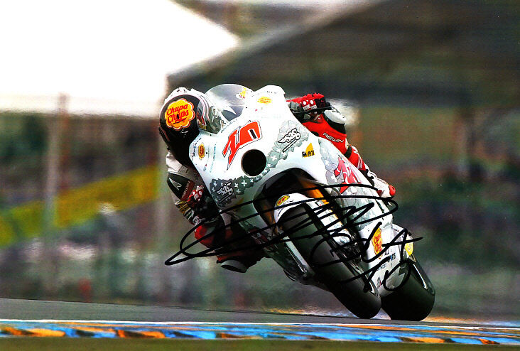 Marco Colandrea Moto 2 Hand Signed FTR Photo Poster painting 5x7.5 2012 4.