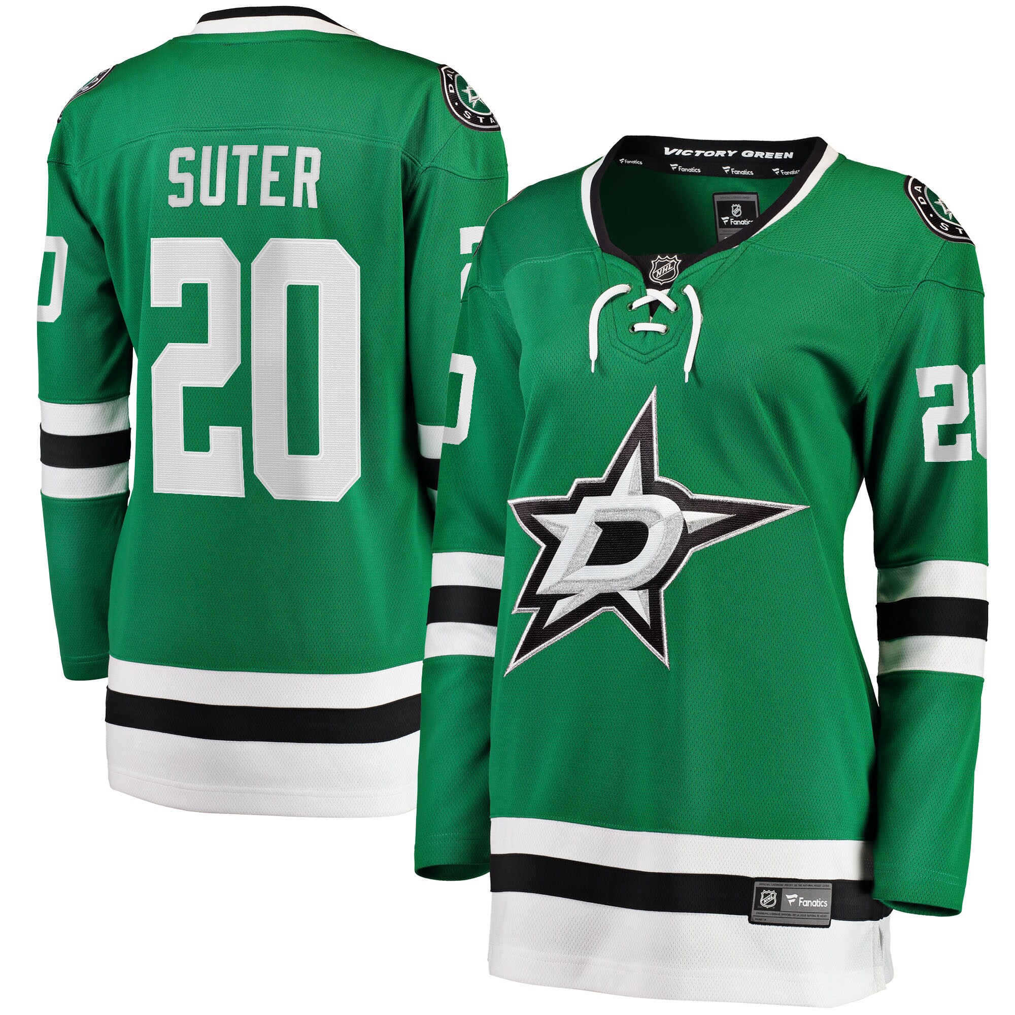 Ryan Suter Dallas Stars Fanatics Women&rsquo;s Breakaway   Jersey &ndash; Kelly Green mysite