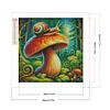 (40*40cm)Snail - Full Square Drill Diamond Painting