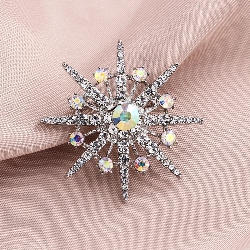 Luxurious Pin Geometric Alloy Inlay Artificial Pearls Rhinestones Women’S Brooches