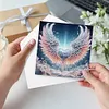 uk.everydayedeals 6Pcs DIY Diamond Painting Greeting Card - Winged Characters