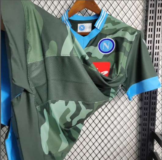 Retro 13-14 Napoli Naples Away Home Football Shirt Thai Quality