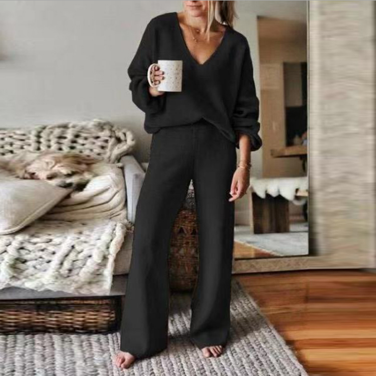 Make Your Case Camel Loungewear Set
