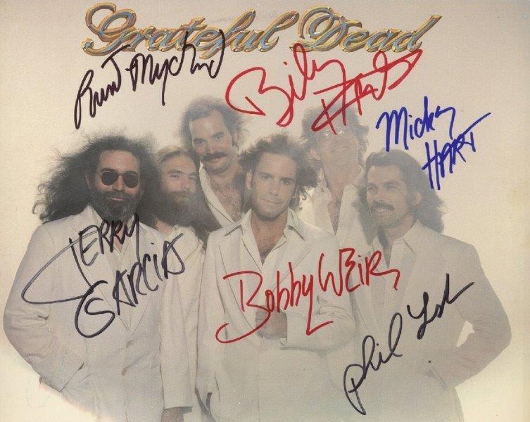 REPRINT - GRATEFUL DEAD Jerry Garcia Album Signed 8 x 10 Glossy Photo Poster painting Poster RP