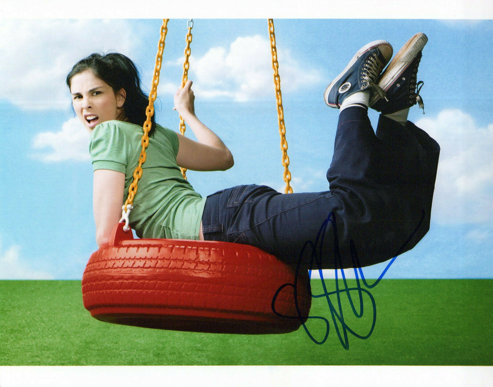 Sarah Silverman glamour shot autographed Photo Poster painting signed 8x10 #9 comedian