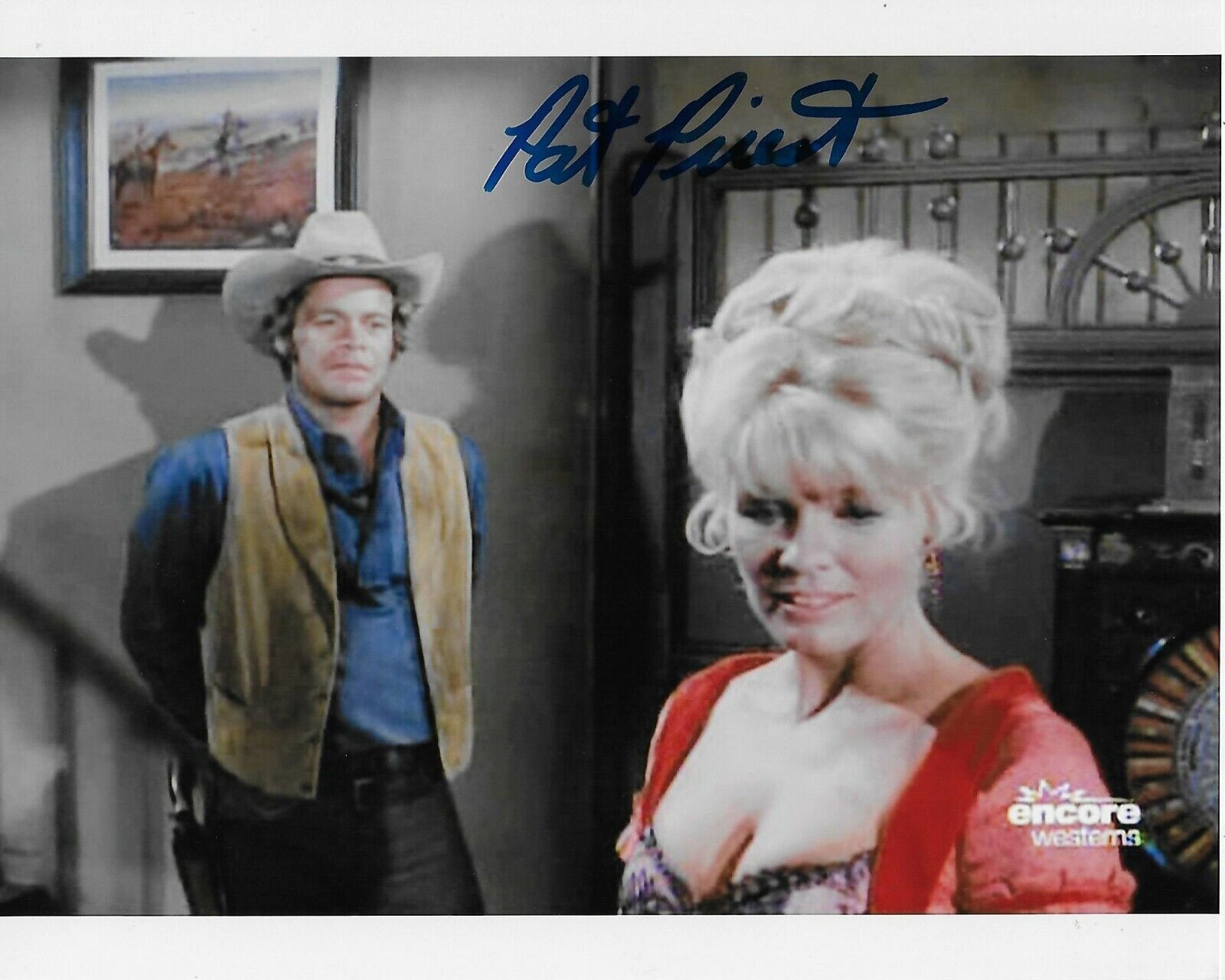 Pat Priest Original Autographed 8X10 Photo Poster painting #4 - The Munsters