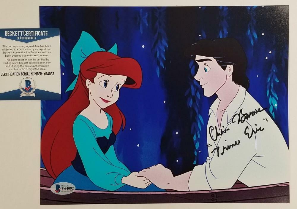 Christopher Barnes signed Prince Eric