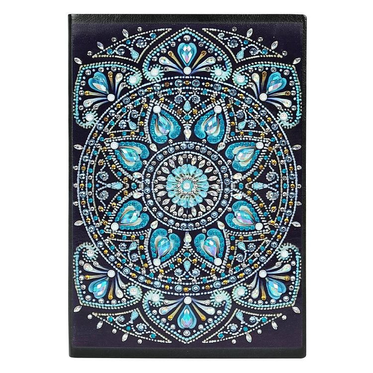 DIY Mandala Special Shaped Diamond Painting 60 Pages Students A5 Notebook gbfke